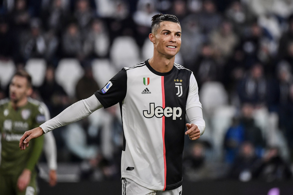 Cristiano Ronaldo mostra un'immagine migliore nel 2020